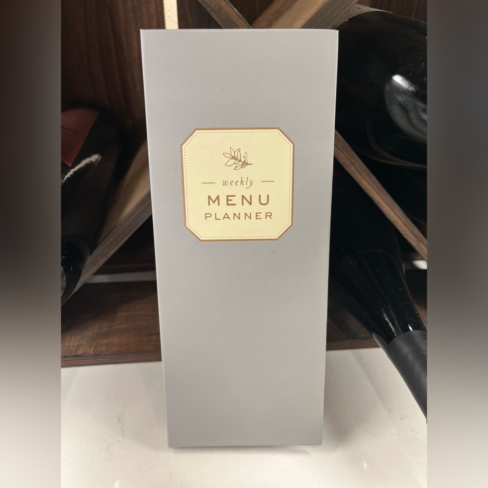NWOT Martha Stewart Weekly Menu Planner
